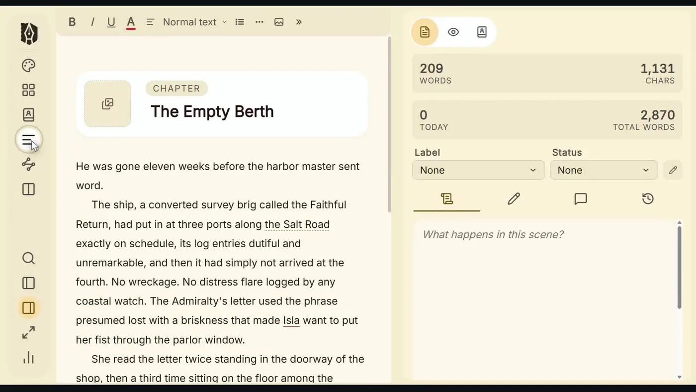 A whole part read end to end in Continuous View
