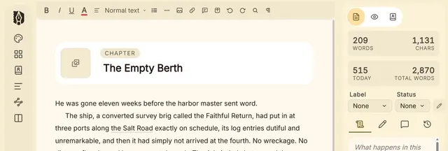 The Deckle editor